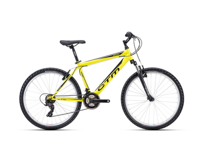 CTM AXON MTB kerékpár, 21 sebességes, lime színben - 2023 - 