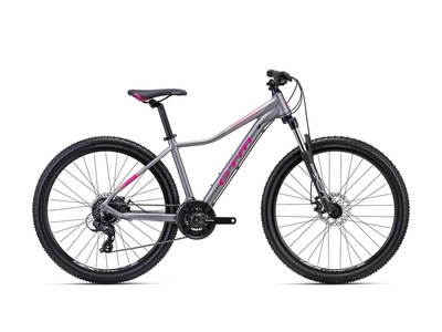 CTM CHARISMA 2.0 MTB női kerékpár 27,5" matt sötétszürke/pink, méret: S (14")