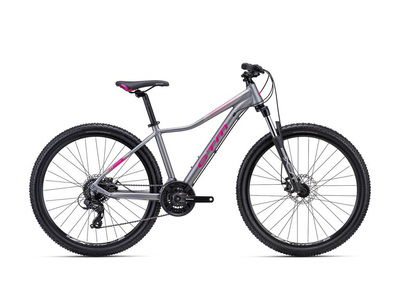 CTM CHARISMA 2.0 27.5 MTB kerékpár, 24 sebességes, matt dark grey/pink színben - 2023 - női