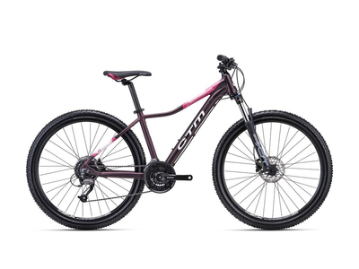 CTM CHARISMA 3.0 MTB kerékpár, 24 sebességes, matt dark pink pearl/white színben - 2023 - női