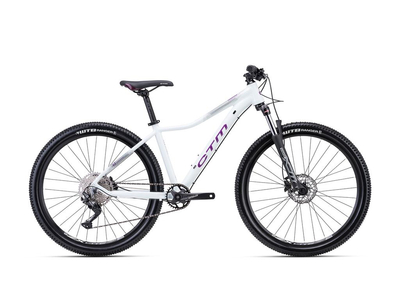 CTM CHARISMA 4.0 27.5 MTB kerékpár, 18 sebességes, white purple pearl/dark purple színben - 2023 - női