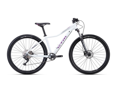 CTM CHARISMA 4.0 29 MTB kerékpár, 18 sebességes, white purple pearl/dark purple színben - 2023 - női
