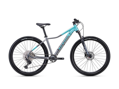 CTM CHARISMA 5.0 27.5 MTB kerékpár, 11 sebességes, grey pearl/ turquoise színben - 2023 - női