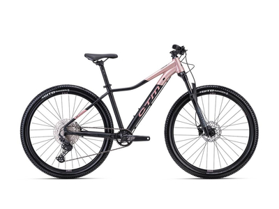 CTM CHARISMA 6.0 27.5 MTB kerékpár, 11 sebességes, matt black/light pink pearl színben - 2023 - női