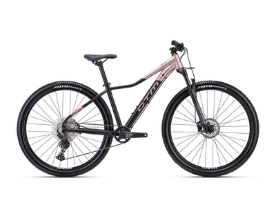CTM CHARISMA 6.0 29 MTB kerékpár, 11 sebességes, matt black/light pink pearl színben - 2023 - női