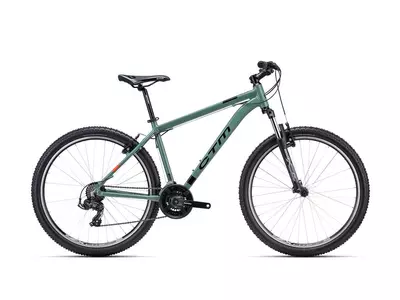 CTM REIN 1.0 MTB kerékpár 27,5" sötétzöld/fekete, méret: M (16")