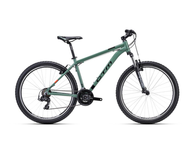 CTM REIN 1.0 27,5 MTB kerékpár, 21 sebességes, dark green színben - 2023