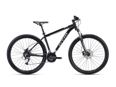 CTM REIN 3.0 MTB kerékpár 29" matt fekete/ezüst, méret: M (18")