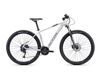 CTM RAMBLER 1.0 MTB kerékpár, 24 sebességes, matt concrete white/grey színben - 2023 - 