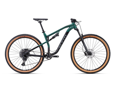 CTM SKAUT 2.0 MTB kerékpár, 12 sebességes, matt dark green/shiny black színben - 2023 - trail