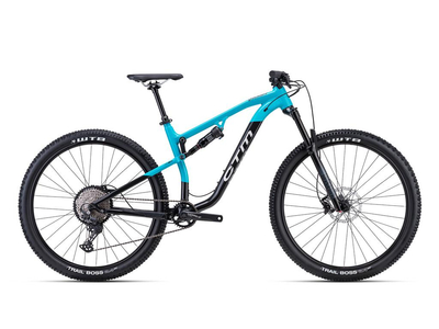 CTM SKAUT 3.0 MTB kerékpár, 12 sebességes, blue lagune/black színben - 2023 - trail