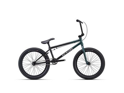 CTM POP  CrMo BMX kerékpár, 1 sebességes, black/dark green színben - 2023 -