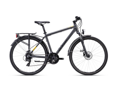CTM TRANZ 3.0 TREK trekking kerékpár, 24 sebességes, dark grey színben - 2023 - férfi