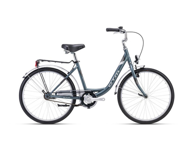CTM SANDRA CITY/Városi kerékpár, 1 sebességes, matt grey blue színben - 2023 - női
