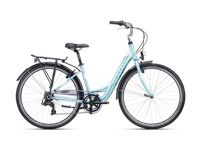 CTM NANCY CITY/Városi kerékpár, 7 sebességes, turquoise pearl/grey színben - 2023 - női
