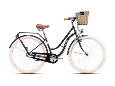 CTM FIORE 28" CITY/Városi kerékpár, 3 sebességes, black pearl színben - 2023 - női