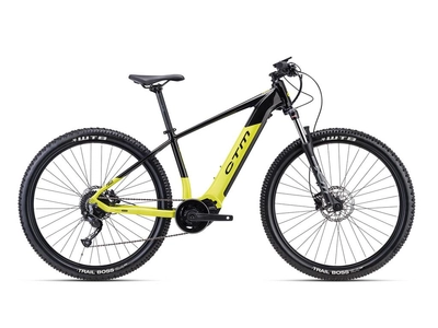 CTM PULZE MTB e-bike kerékpár 29" matt citromsárga/fekete, méret: M