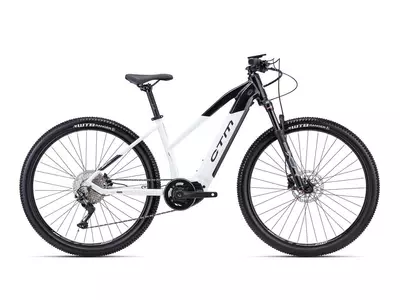 CTM RUBY X PRO MTB női e-bike kerékpár 29" gyöngyház fehér/galaktikus lila, méret: L (18")
