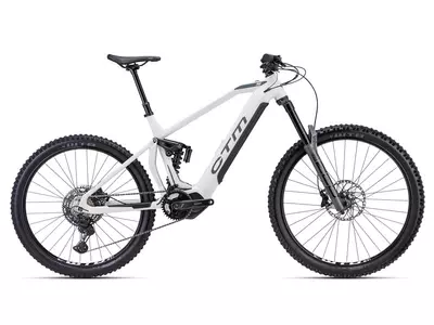 CTM SWITCH PRO MTB Enduro e-bike kerékpár 29" fehér/betonszürke, méret: M