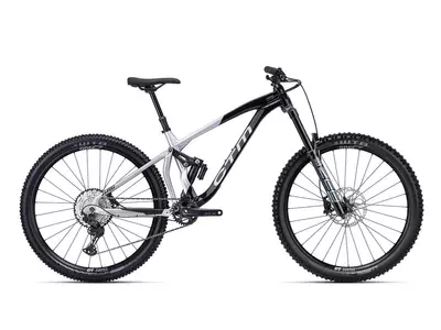 CTM SCROLL PRO összteleszkópos MTB Enduro  kerékpár 29" ezüst/fekete, méret: M