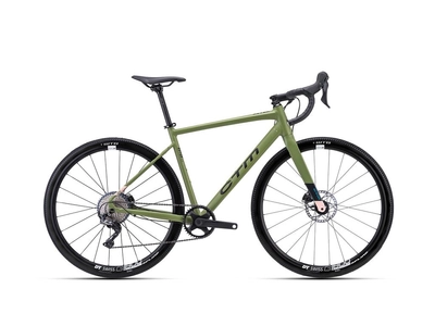 CTM KOYUK 3.0 gravel kerékpár 700C matt sötét olivazöld, méret: 560