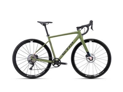 CTM KOYUK 3.0 gravel kerékpár 700C matt sötét olivazöld, méret: 600