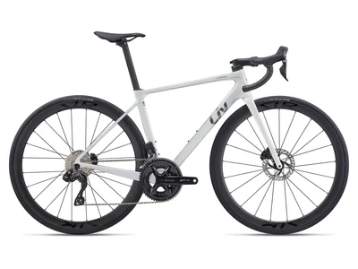 LIV Langma Advanced Pro 1 - PC  női országúti kerékpár - Fancy White