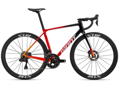 GIANT TCR Advanced Pro-DA  férfi országúti kerékpár - Carbon/Rosso Corsa
