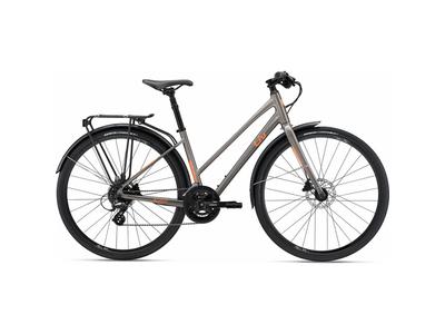 GIANT-LIV Alight 2 City Disc  női Fitness  kerékpár Metal színben - 2023