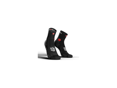 Compressport Pro Racing Socks v3.0 Run fekete bokazokni T1