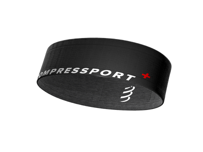 Compressport Free Belt fekete-szürke sportöv, futóöv M/L