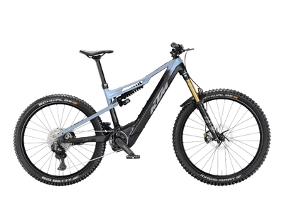 KTM MACINA PROWLER PRESTIGE CX-R Di2 FÉRFI Összteleszkópos elektromos MTB kerékpár - SHARK BLUE+METALLIC BLACK MATT - több méretben