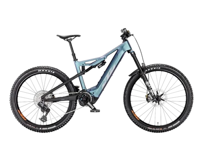 KTM MACINA PROWLER MASTER GX T-TYPE FÉRFI Összteleszkópos elektromos MTB kerékpár - TRANSPARENT SPACE GALAXY MATT - több méretben