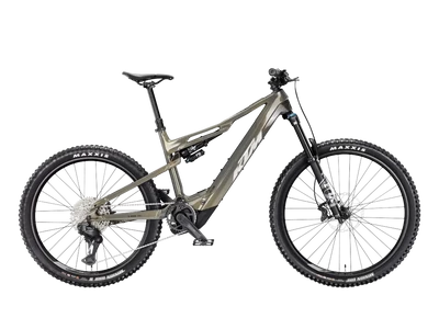 KTM MACINA KAPOHO 8971 Di2 FÉRFI Összteleszkópos elektromos MTB kerékpár - OLIVE PEARL - több méretben