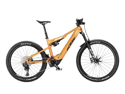KTM MACINA KAPOHO PRO L Di2 FÉRFI Összteleszkópos elektromos MTB kerékpár - FRESH ORANGE MATT - több méretben
