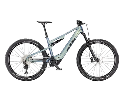 KTM MACINA LYCAN 872 FÉRFI Összteleszkópos elektromos MTB kerékpár - VELVET PETROL MATT - 38