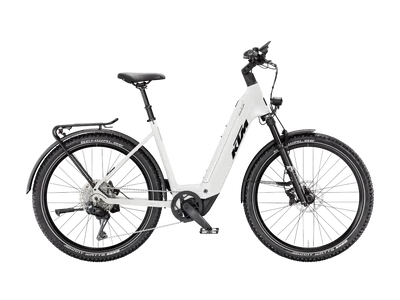 KTM MACINA AERA 871 LFC Di2 UNISEX Elektromos MTB kerékpár - MARBLE WHITE - több méretben