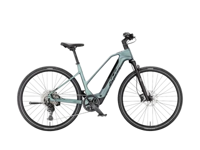 KTM MACINA CROSS SX ELITE NŐI Elektromos crosstrekking kerékpár - ROYAL TEAL MATT - több méretben