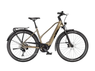 KTM MACINA GRAN 810 Di2 NŐI Elektromos trekking- túra kerékpár - OLIVE PEARL - több méretben