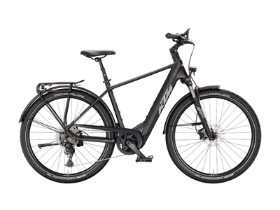 KTM MACINA GRAN 820 FÉRFI Elektromos trekking- túra kerékpár - DIAMOND BLACK MATT - több méretben
