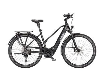 KTM MACINA STYLE 820 XL Di2 NŐI Elektromos trekking- túra kerékpár - DIAMOND BLACK MATT - több méretben