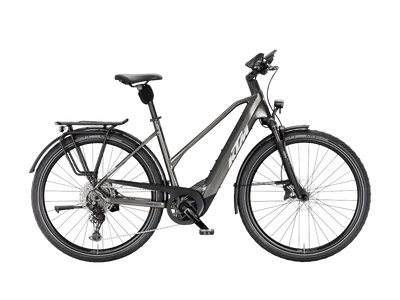 KTM MACINA STYLE 820 NŐI Elektromos trekking- túra kerékpár - MACHINE GREY - több méretben