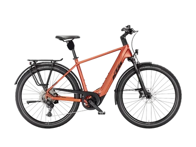 KTM MACINA STYLE 830 FÉRFI Elektromos trekking- túra kerékpár - BURNT ORANGE MATT - több méretben