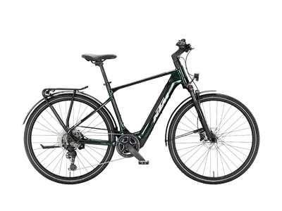 KTM MACINA SPORT SX 20 FÉRFI Elektromos trekking- túra kerékpár - SMARAGD BLACK - több méretben
