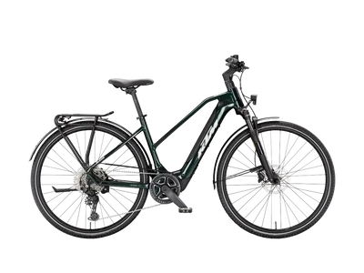 KTM MACINA SPORT SX 20 NŐI Elektromos trekking- túra kerékpár - SMARAGD BLACK - több méretben