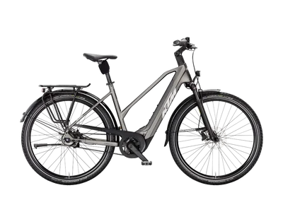 KTM MACINA CITY PX 830 BELT NŐI Elektromos városi kerékpár - MACHINE GREY MATT - több méretben