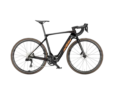 KTM MACINA REVELATOR SX PRIME Di2 FÉRFI Elektromos országúti kerékpár - CARBON+ORANGE FLAKES - több méretben