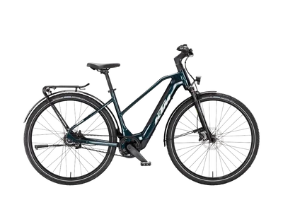 KTM MACINA SUPERBELT SX NŐI Elektromos trekking- túra kerékpár - DARK SEA - több méretben