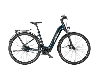 KTM MACINA SUPERBELT SX UNISEX Elektromos trekking- túra kerékpár - DARK SEA - több méretben