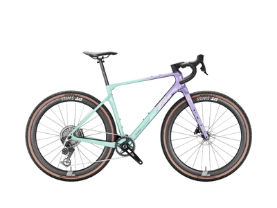 KTM GRAVELATOR PRIME FÉRFI Gravel kerékpár - SMARAGD+VIOLET - több méretben
